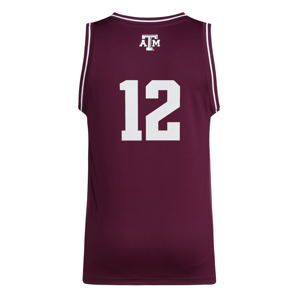 Texas A&M Replica Swingman Basketball Jersey - Maroon - New!