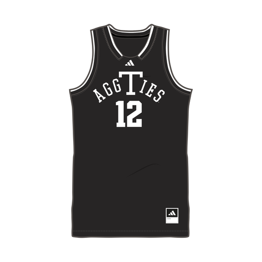 Texas A&M YOUTH Replica Swingman Basketball Jersey - Black