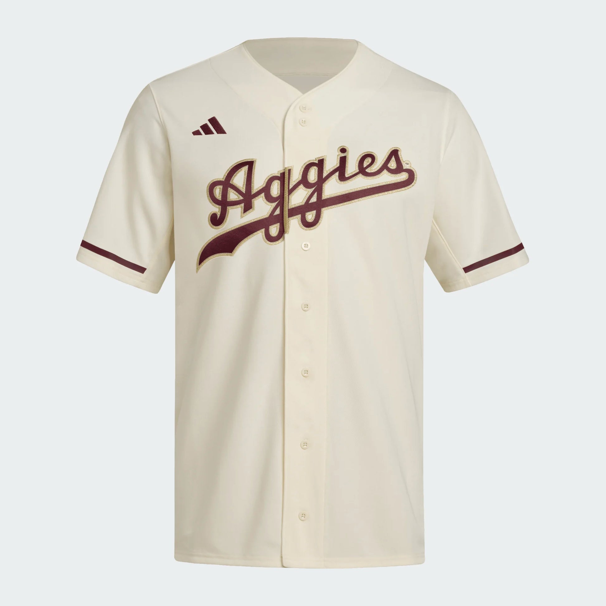 Texas A&M Baseball Jersey - Cream - TXAG Store 