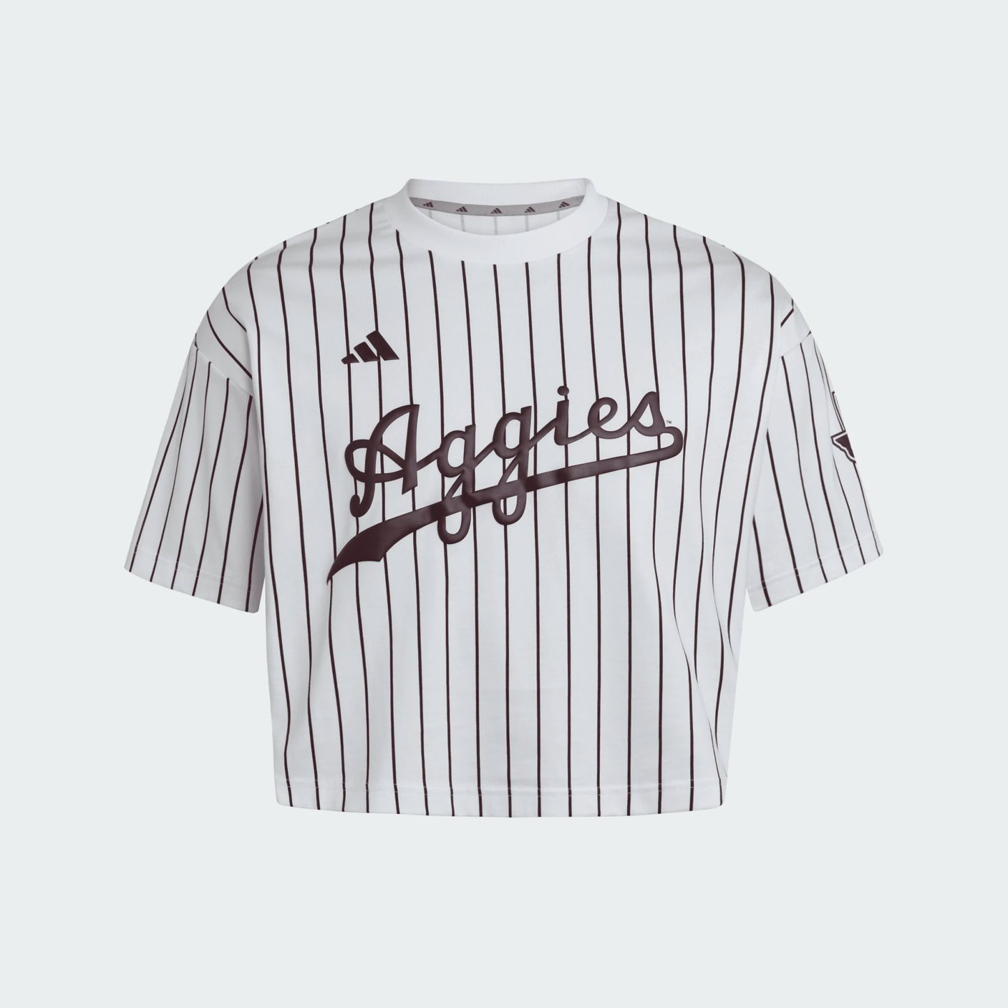 Texas A&M Cropped Baseball Jersey