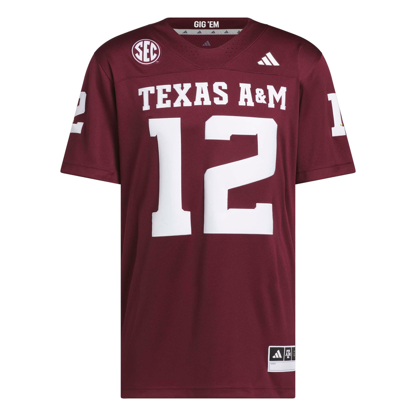Texas A&M PREMIER Jersey - Maroon