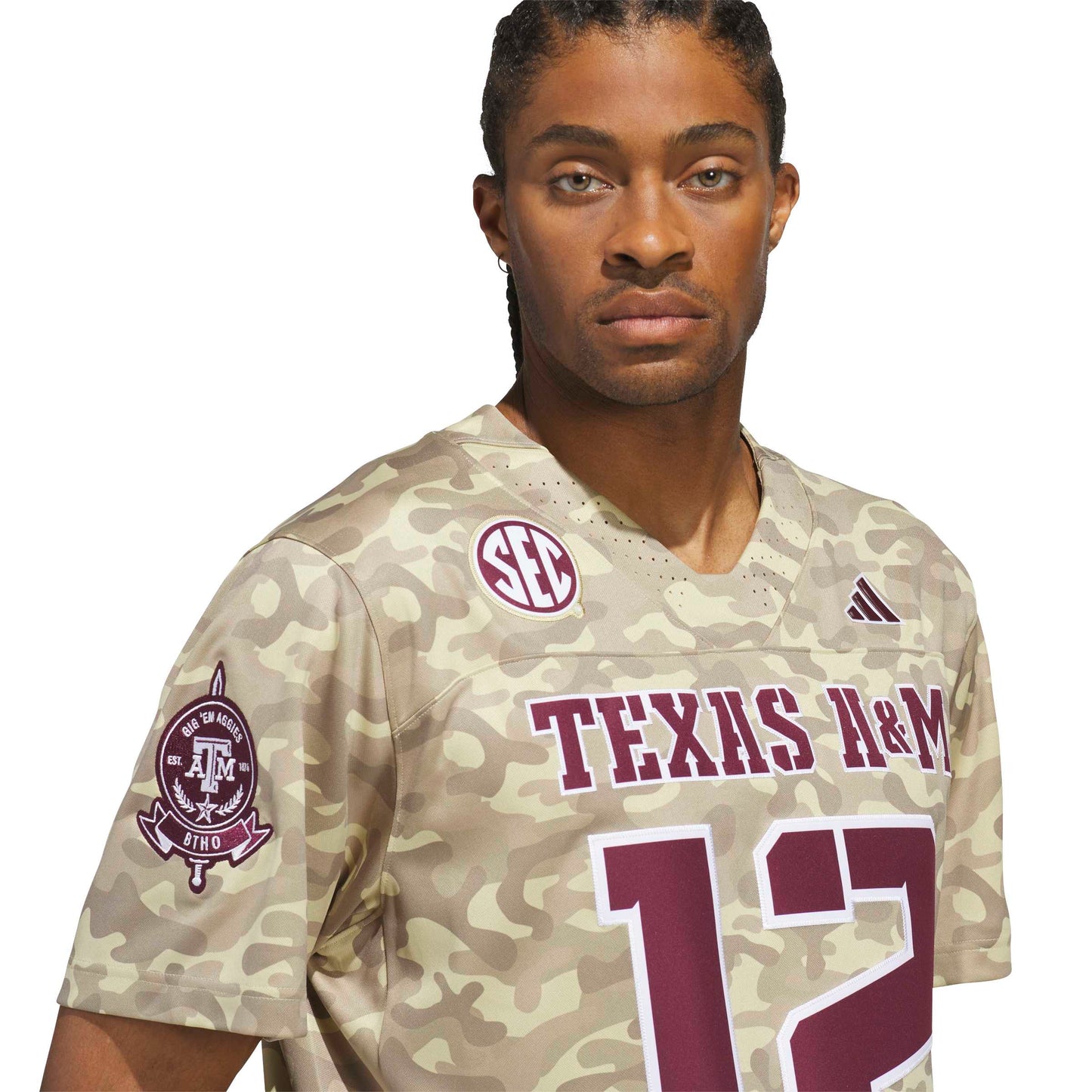 Texas A&M Salute to Service Premier Football Jersey