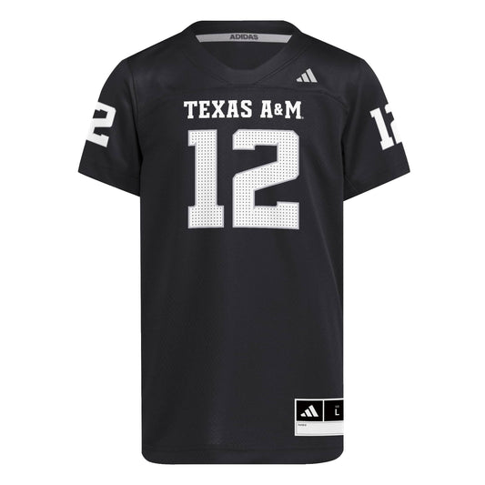 Youth Replica Football Jersey - BLACK