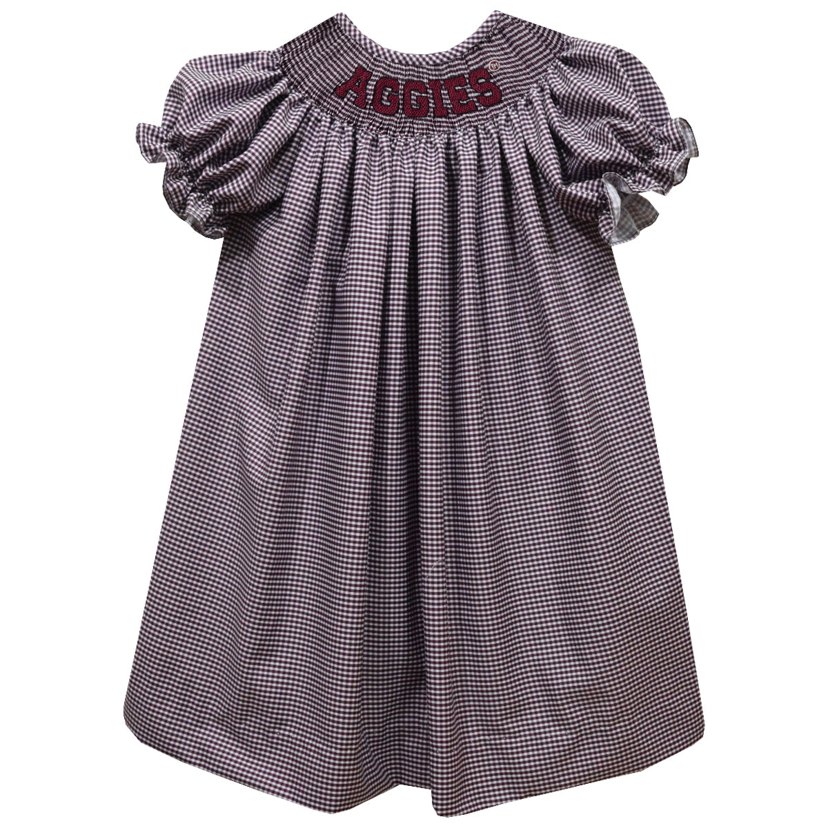 Texas A&M Olivia Bishop Smocked Dress