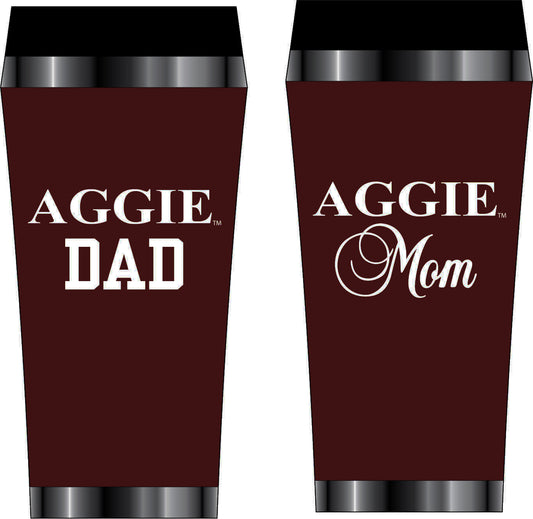 Aggie Mom & Aggie Dad Tumbler Gift Box