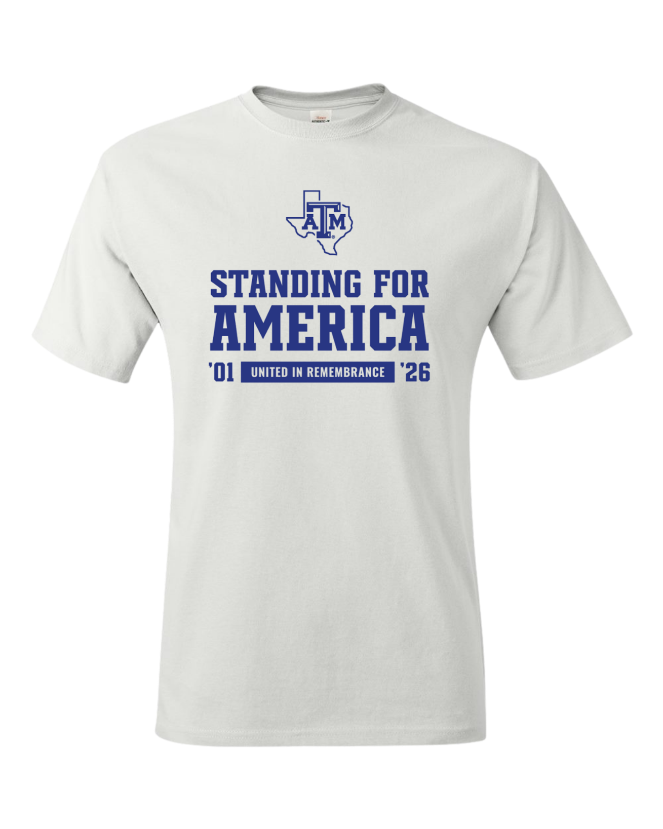 Standing for America Anniversary Shirt - White