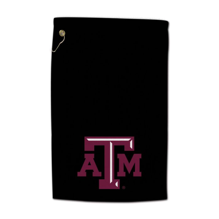 Texas A&M Golf Towel w/ Grommets - 15"x25"