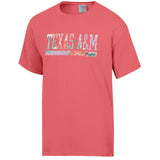 Texas A&M Tropical Coral Comfortwash Shirt