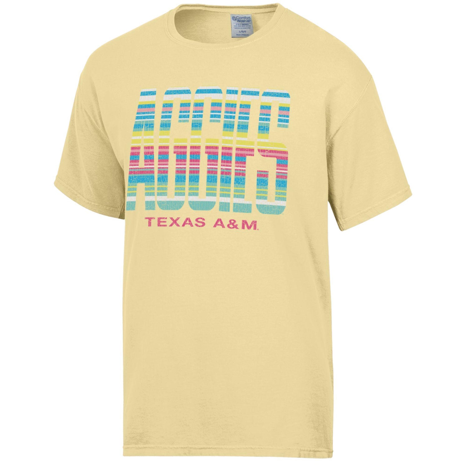 Texas Aggies Summer Squash Comfortwash Tee - TXAG Store 