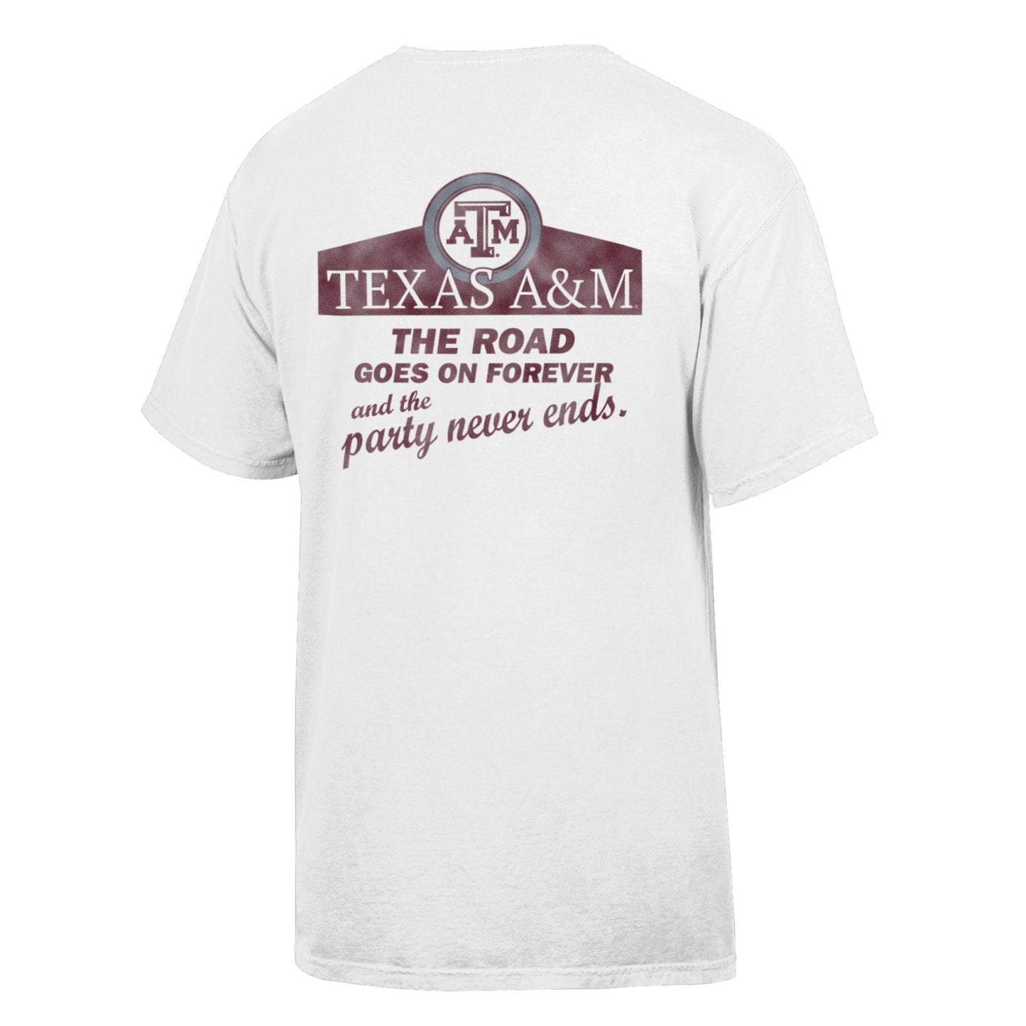 The Road Goes on Forever - Comfort Wash Tee