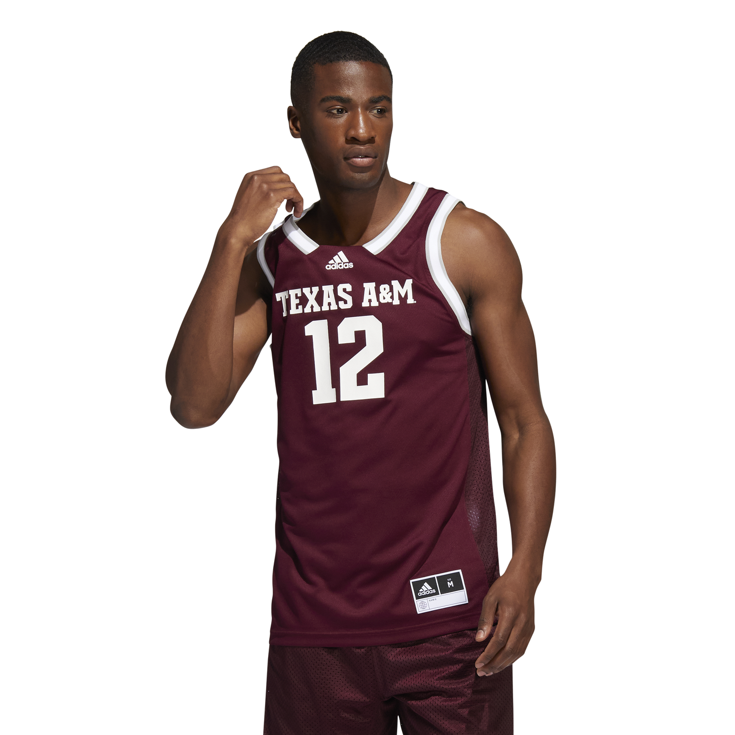 Texas A&M Replica Basketball Jersey - Maroon  ***