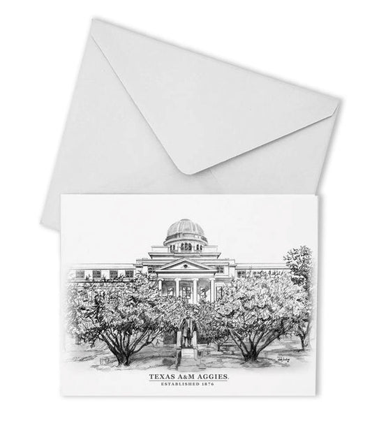 Texas A&M Campus Boxed Notecards