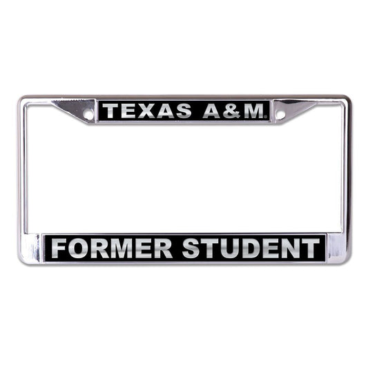 Former Student Carbon License Plate Frame