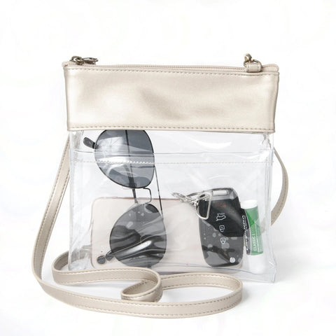 Clear Sling Pack Fanny Pack - Black
