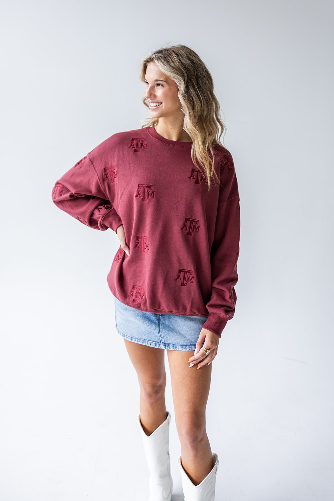 Ladies Ritter Crew - TXAG Store 