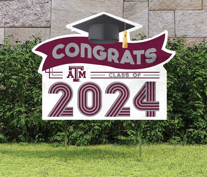 Congrats Class of 2024 Lawn Sign