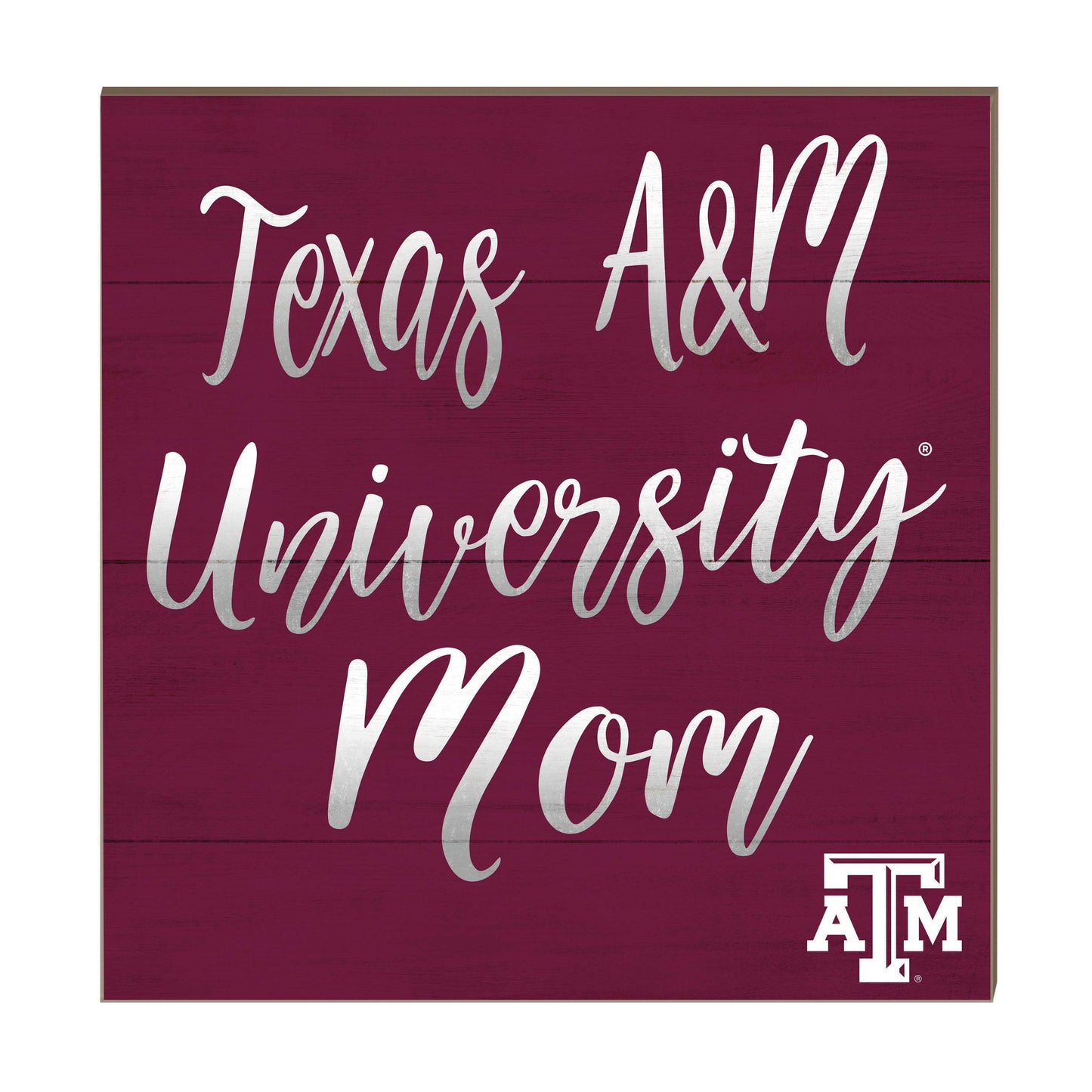 Mom Block Sign - 10"x10"