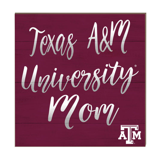 Mom Block Sign - 10"x10"