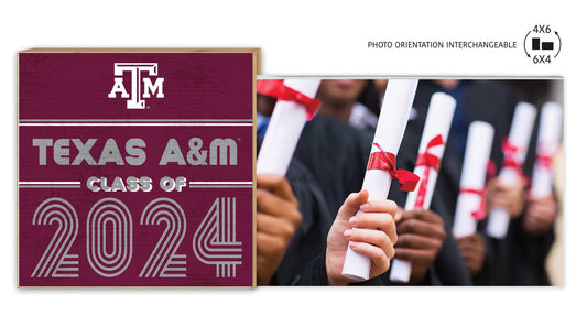 Floating Picture Frame - Texas A&M Class of 2024