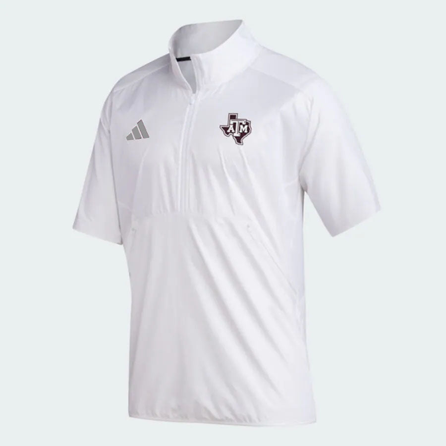 '23 Sideline 1/4 Zip - White***