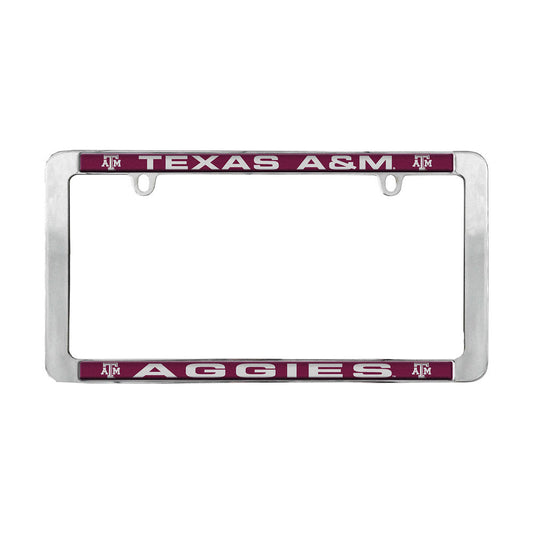 Texas A&M Aggies Thin Rim License Plate Frame