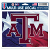 Texas A&M Red/White/Blue Multi Use Decal