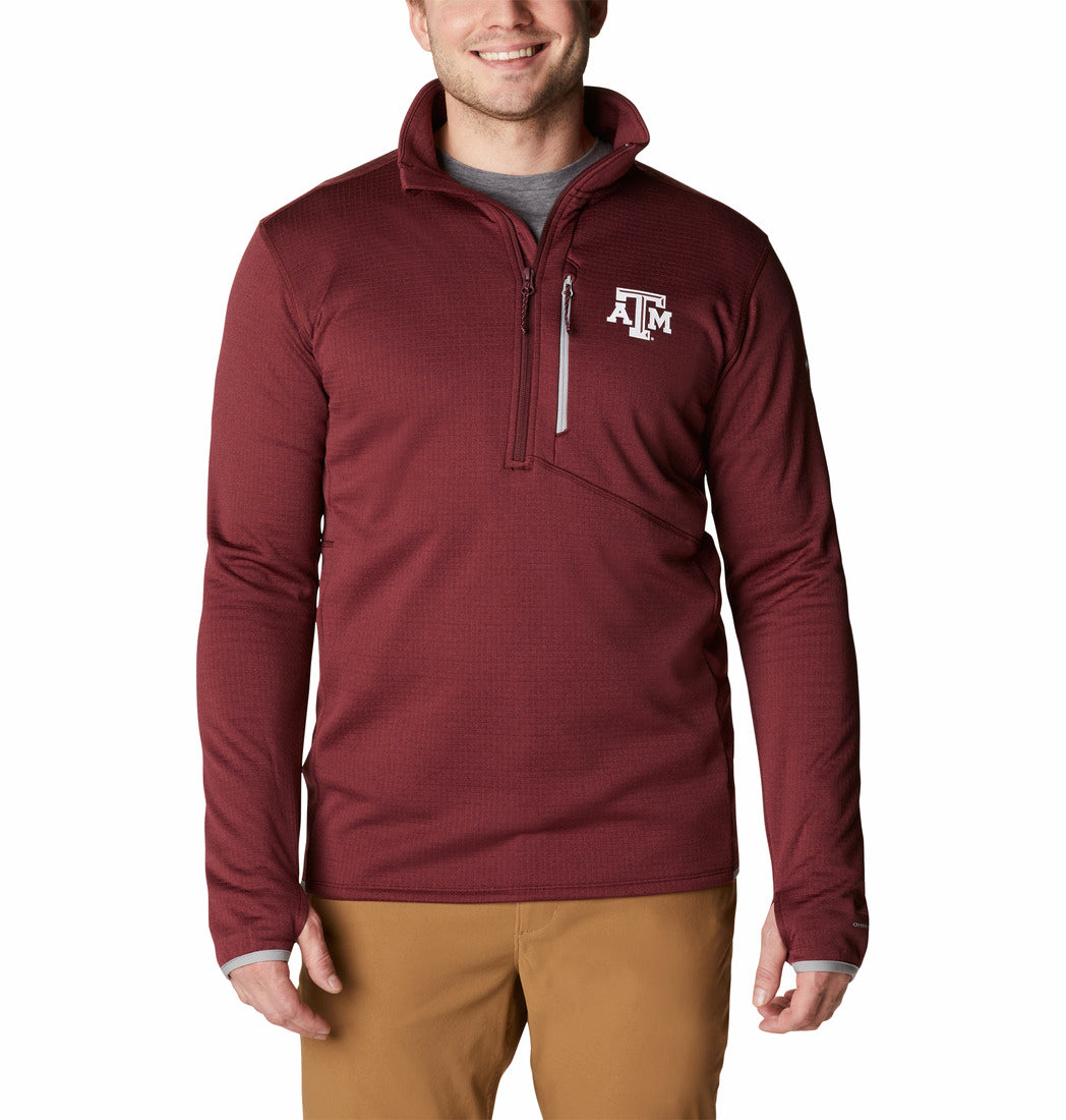 CLG Park View Fleece Half Zip - Columbia - TXAG Store 