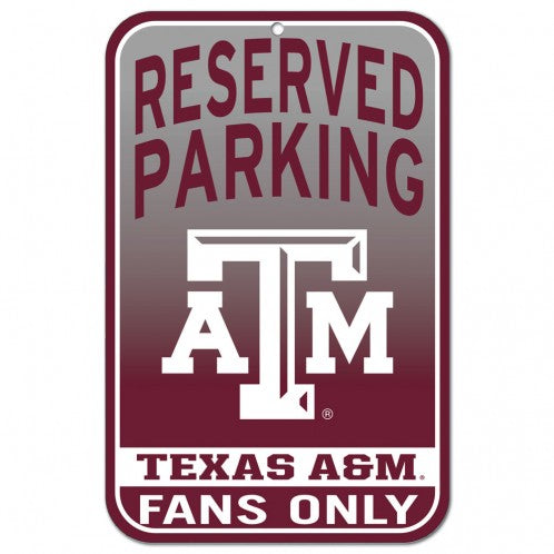 Reserved Parking Plastic Sign - 11"x17" - TXAG Store