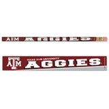 Texas A&M Pencils - 6 Pack