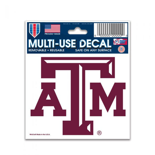 Texas Aggies Multi-Use Decal - 3"x4"