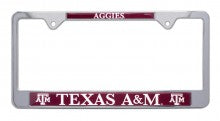 Texas A&M Former Student Metal License Plate Frame