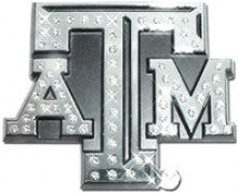 Texas A&M Crystal Bling Car Emblem