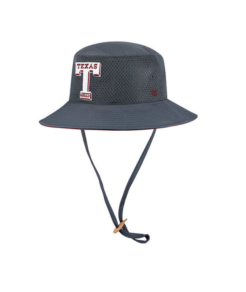 '47 Charcoal Panama Bucket - Vault T - TXAG Store 