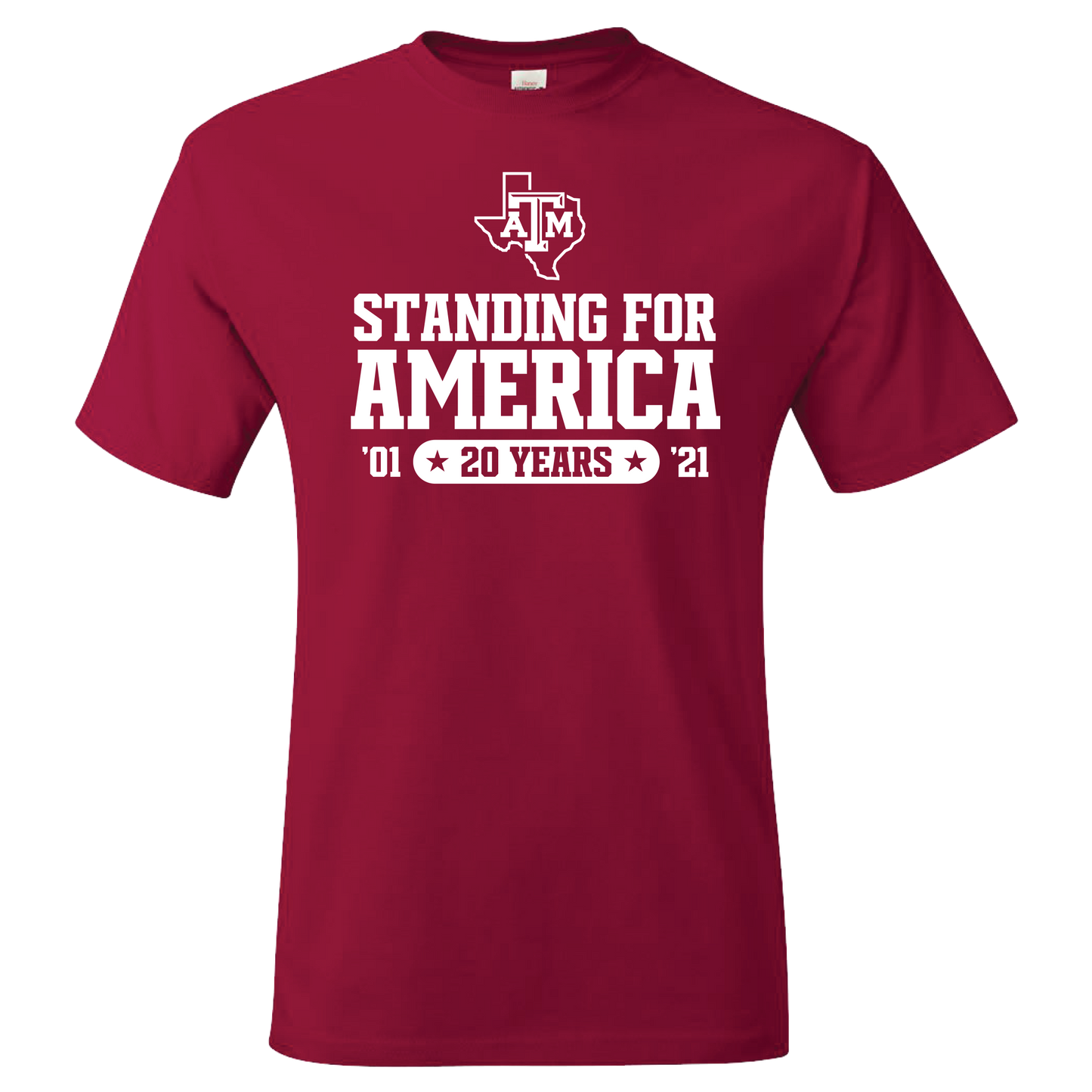 YOUTH Standing for America Shirt - RED ***