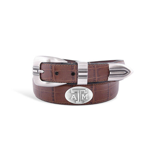 Tan Crocodile Belt - TXAG Store 