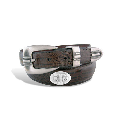 Lizard Tan Brown Belt - TXAG Store 