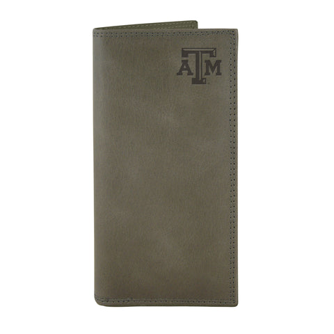 Tan Leather Tri Fold Wallet