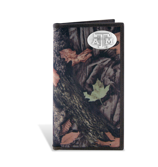 Texas A&M Camo Nylon Roper Wallet