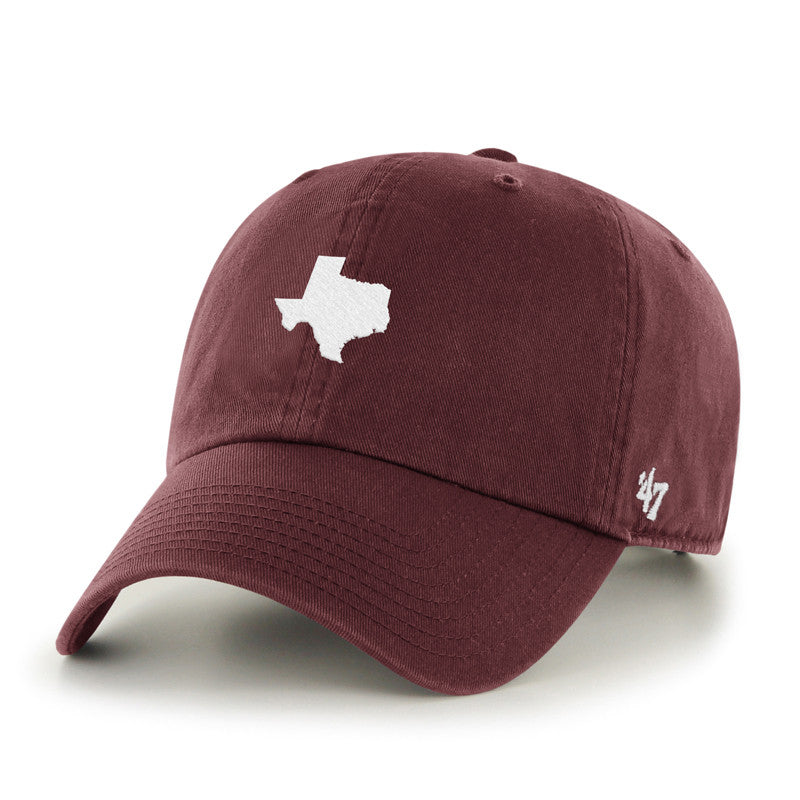 Simple Texas - Maroon - TXAG Store 