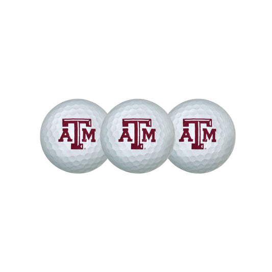 Texas A&M Golf Balls - 3 Pack