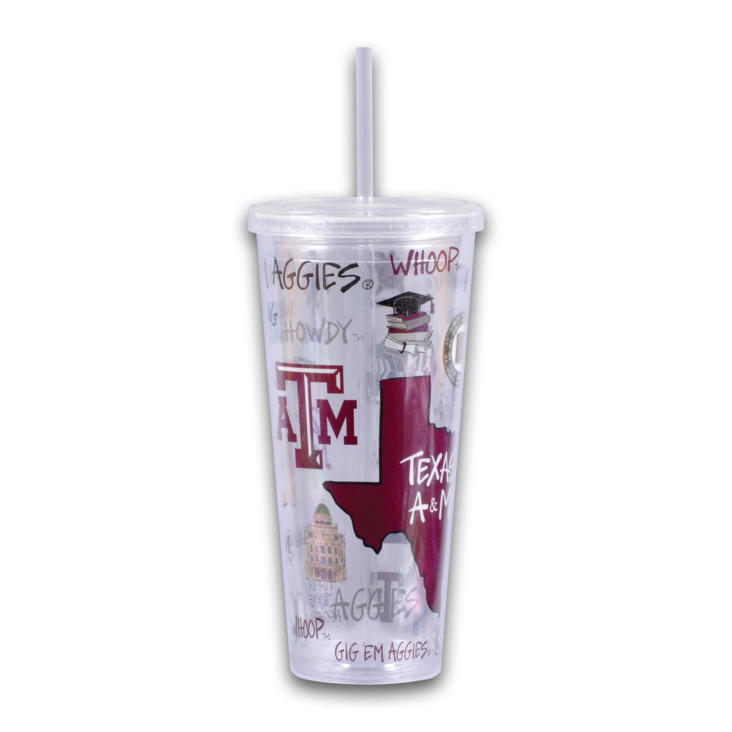 Texas A&M Magnolia Lane Tumbler